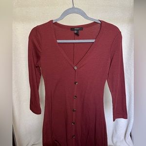 Forever 21 Button Up Dress